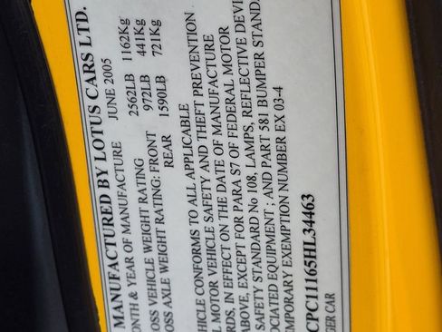 Used 2005 Lotus Elise RWD image 26