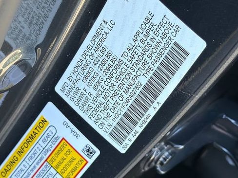 Certified 2024 Honda Accord LX image 34