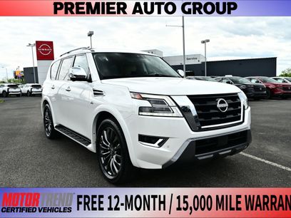 Used 2022 Nissan Armada Platinum w/ Captain's Chairs Package