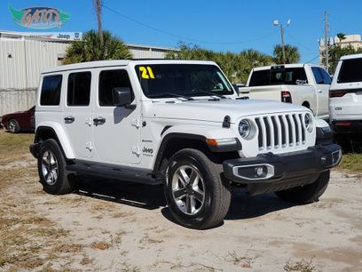 Used 2021 Jeep Wrangler Unlimited Sahara