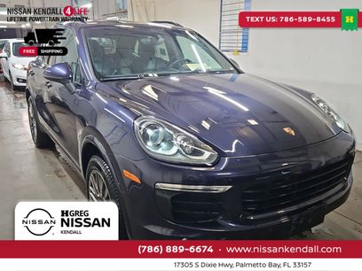 Used 2017 Porsche Cayenne Platinum Edition