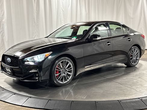 Used 2023 INFINITI Q50 Red Sport 400 w/ Black Opal Edition AWD/4WD image 1