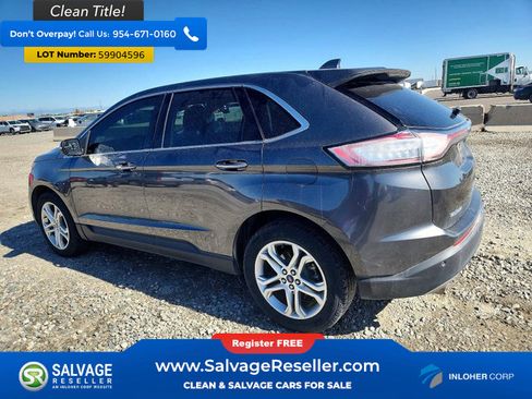 Used 2018 Ford Edge Titanium w/ Equipment Group 301A AWD/4WD image 3
