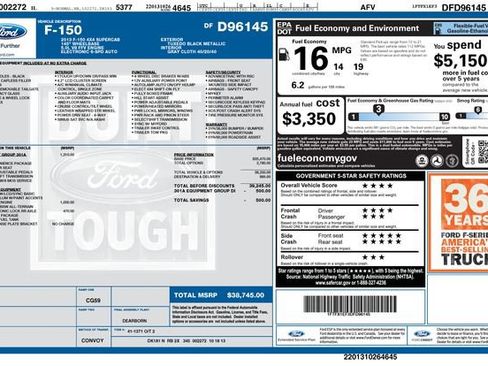Used 2013 Ford F150 XLT w/ Mid Equipment Group AWD/4WD image 17