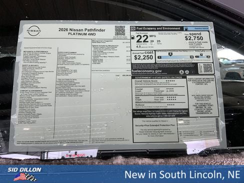 New 2026 Nissan Pathfinder Platinum image 13