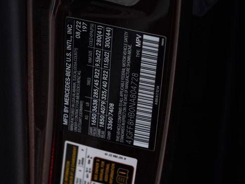 Used 2022 Mercedes-Benz Maybach GLS 600 4MATIC image 84