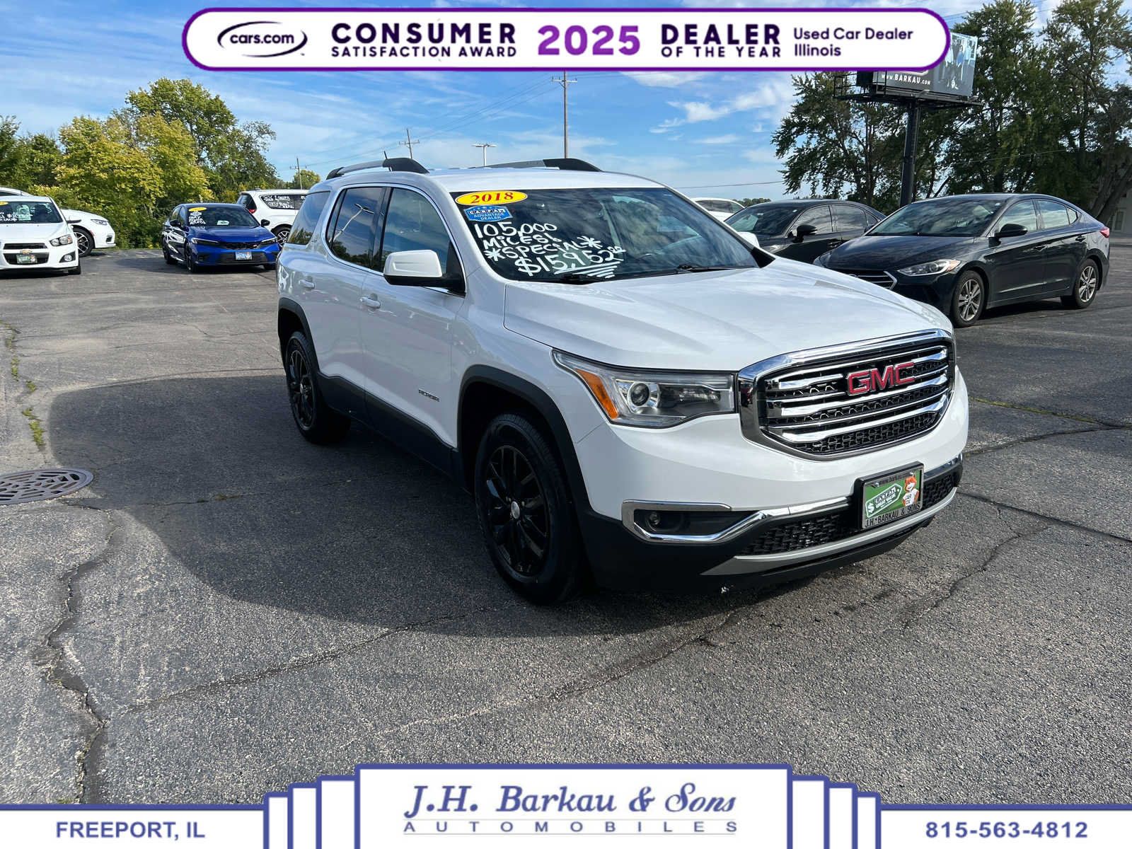 Used 2019 GMC Acadia SLT FWD image 1