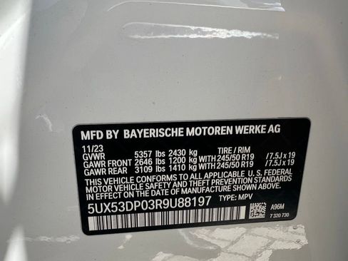 Certified 2024 BMW X3 xDrive30i w/ Premium Package image 25