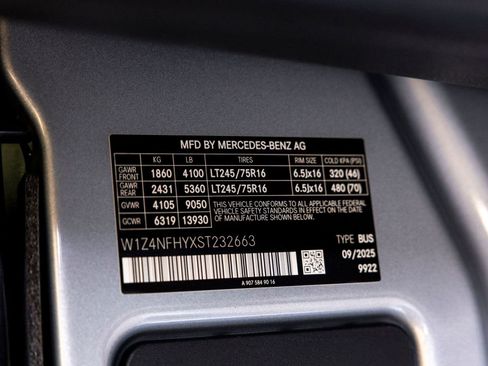 New 2025 Mercedes-Benz Sprinter 2500 image 32