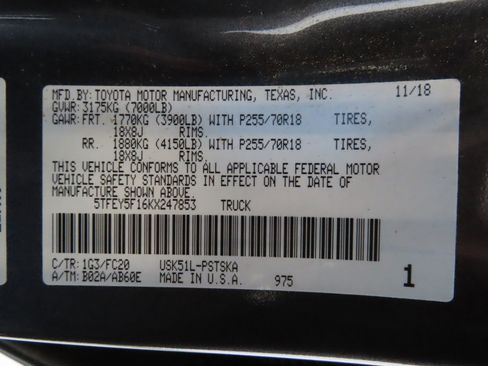 Used 2019 Toyota Tundra SR5 w/ SR5 Upgrade Package image 28