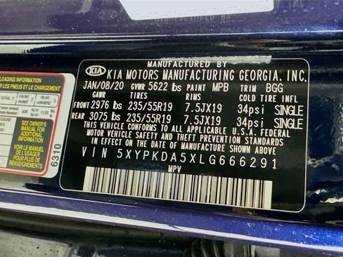 Used 2020 Kia Sorento SX image 51