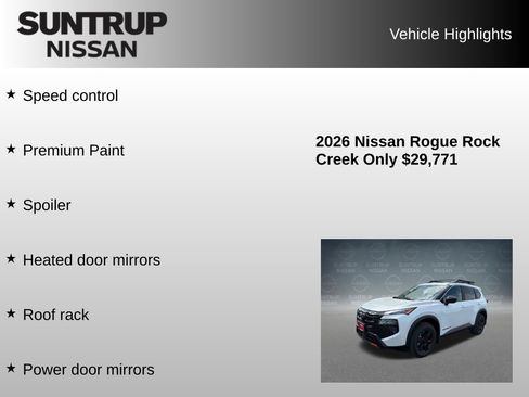 Used 2026 Nissan Rogue SV AWD/4WD image 38