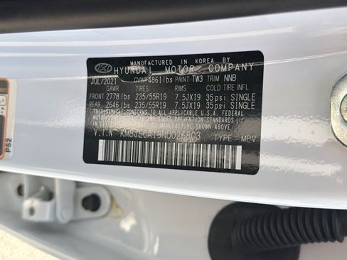 Certified 2022 Hyundai Tucson Limited AWD/4WD image 36