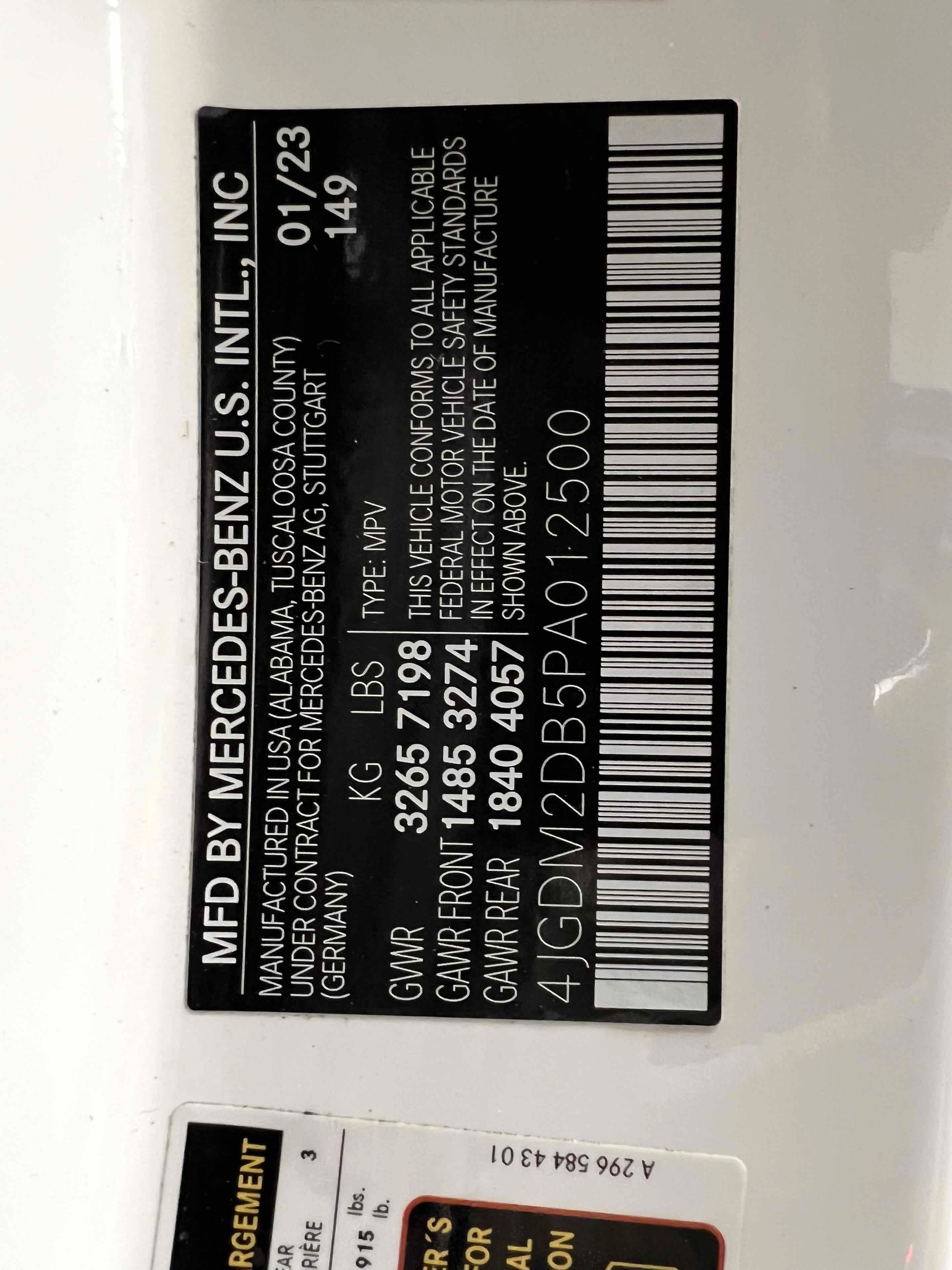 Used 2023 Mercedes-Benz EQS 450+ SUV image 11