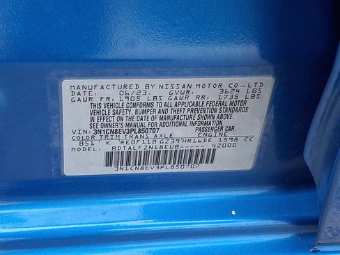 Certified 2023 Nissan Versa SV image 26