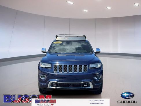 Used 2014 Jeep Grand Cherokee Overland w/ Advanced Technology Group AWD/4WD image 2