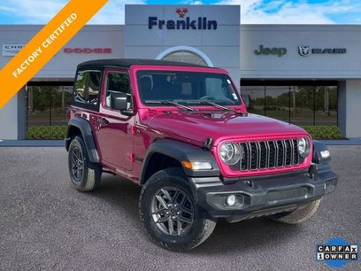 Certified 2024 Jeep Wrangler Sport S