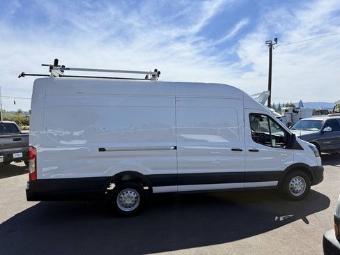 Used 2023 Ford Transit 350 148 High Roof Extended w/ Fleet Safety Package RWD image 6