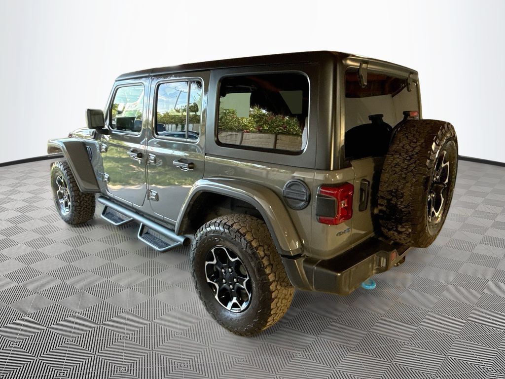 Certified 2021 Jeep Wrangler Unlimited Rubicon 4xe w/ Cold Weather Group AWD/4WD image 8
