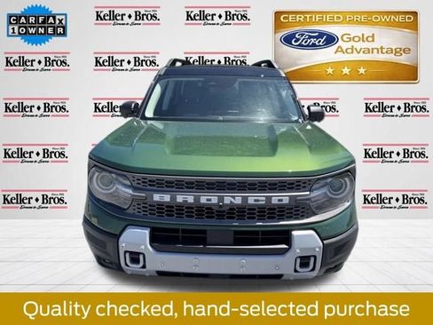 Certified 2025 Ford Bronco Sport Badlands w/ Badlands Tech Package AWD/4WD image 2