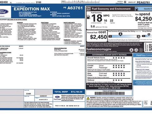 Used 2023 Ford Expedition Max XLT AWD/4WD image 42