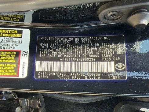 Used 2024 Toyota Camry SE FWD image 19