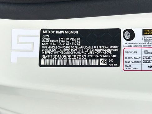 Used 2024 BMW M2 w/ Lighting Package RWD image 42
