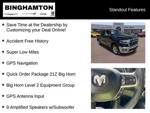Used 2025 RAM 1500 Big Horn AWD/4WD image 5
