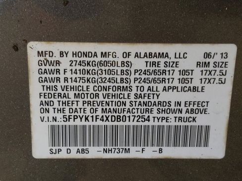 Used 2013 Honda Ridgeline RTS image 33