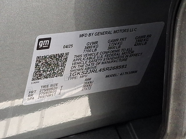 Certified 2025 GMC Yukon XL Denali AWD/4WD image 28