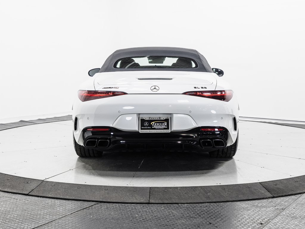Used 2022 Mercedes-Benz SL 55 AMG 4MATIC w/ Driver Assistance Package image 32