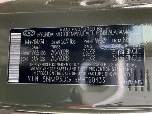 Certified 2024 Hyundai Santa Fe XRT AWD/4WD image 32