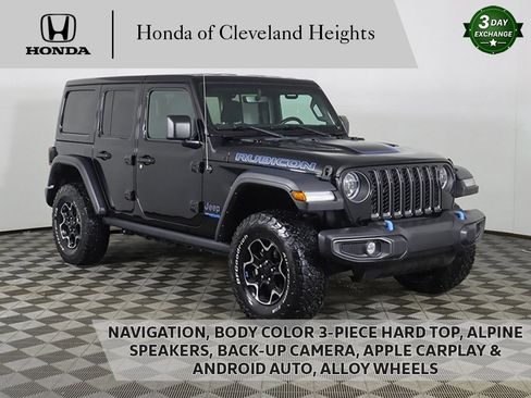 Used 2022 Jeep Wrangler Unlimited Rubicon 4xe image 1