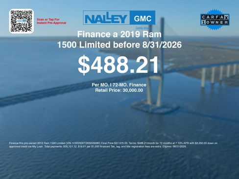 Used 2019 RAM 1500 Limited RWD image 3