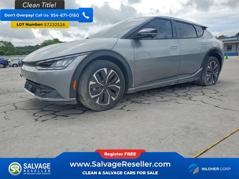 Used 2022 Kia EV6 Wind w/ Wind Technology Package AWD/4WD image 1