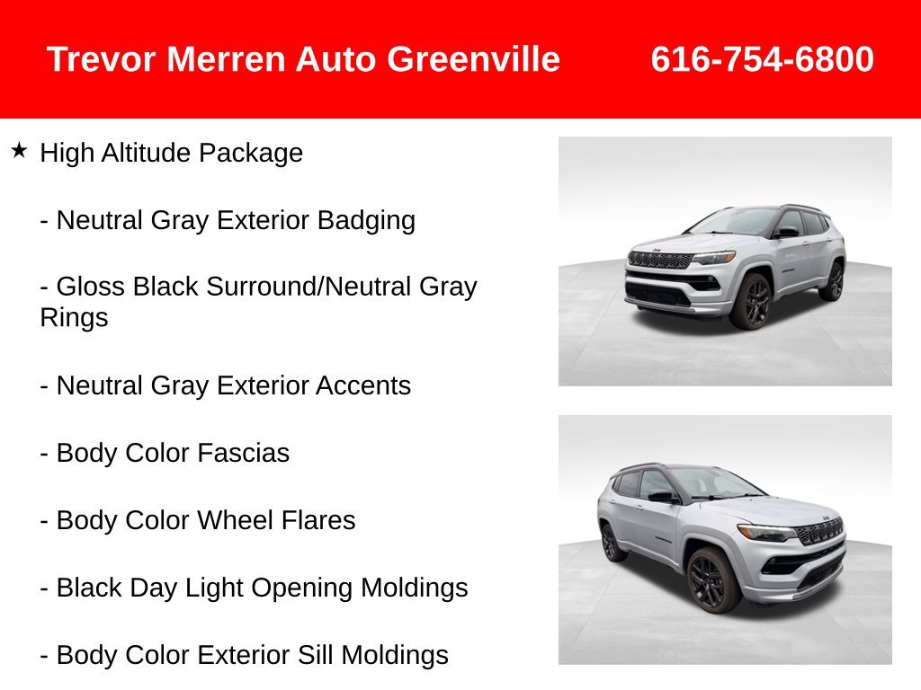 Used 2024 Jeep Compass Limited w/ High Altitude Package AWD/4WD image 31