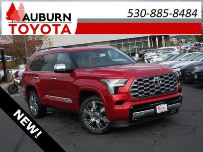 New 2026 Toyota Sequoia Capstone