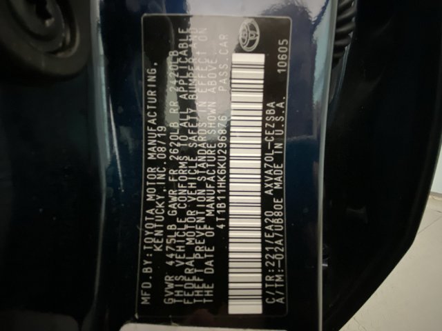 Used 2019 Toyota Camry SE FWD image 27
