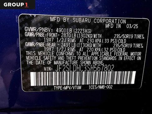 Certified 2025 Subaru Forester Sport image 36