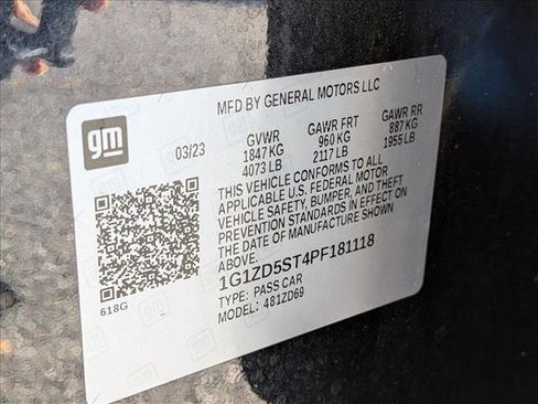 Used 2023 Chevrolet Malibu LT FWD image 14