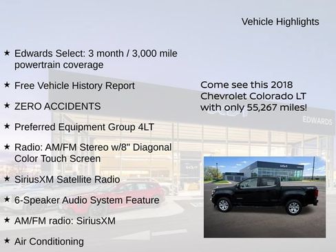 Used 2018 Chevrolet Colorado LT AWD/4WD image 11