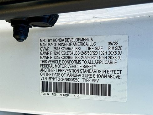 Used 2022 Honda Pilot Special Edition image 33