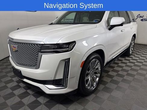 Used 2021 Cadillac Escalade Premium Luxury Platinum image 3