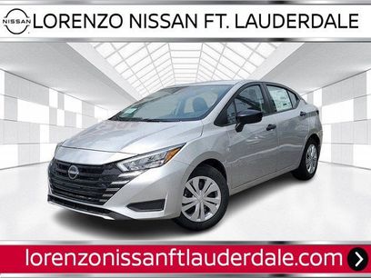 New 2025 Nissan Versa S w/ Trunk Package