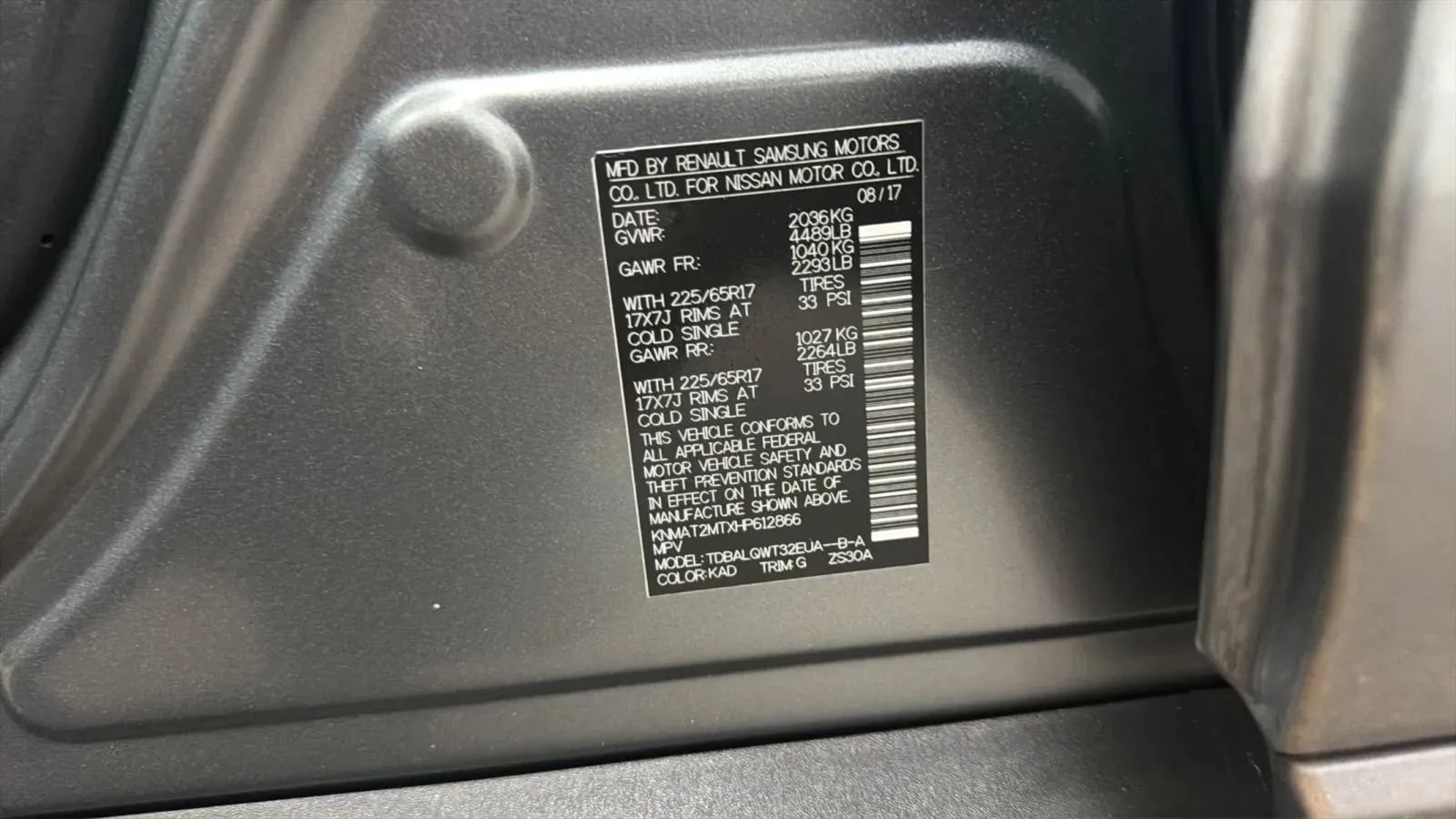 Used 2017 Nissan Rogue SV FWD image 24