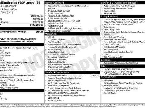 Certified 2026 Cadillac Escalade ESV Luxury image 34