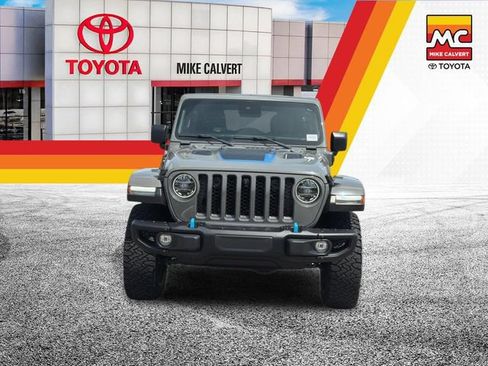 Used 2021 Jeep Wrangler Unlimited Rubicon 4xe w/ Steel Bumper Group AWD/4WD image 8