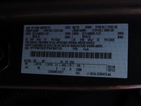 Used 2023 Ford F150 XLT w/ Equipment Group 302A High image 48