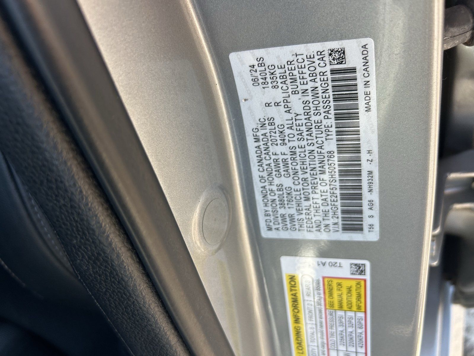 Used 2025 Honda Civic Sport image 32