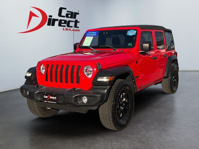 Used 2022 Jeep Wrangler Unlimited Sport AWD/4WD image 1